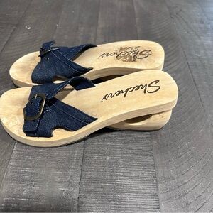 Skechers  slides cutout heel 7